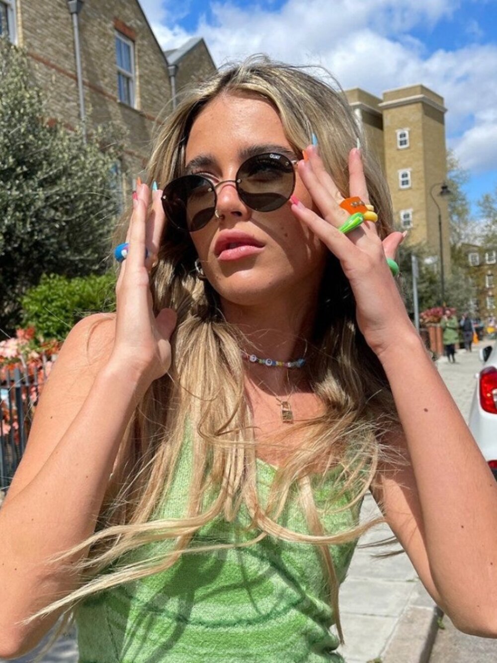 Quay Farrah Sunglasses NWT